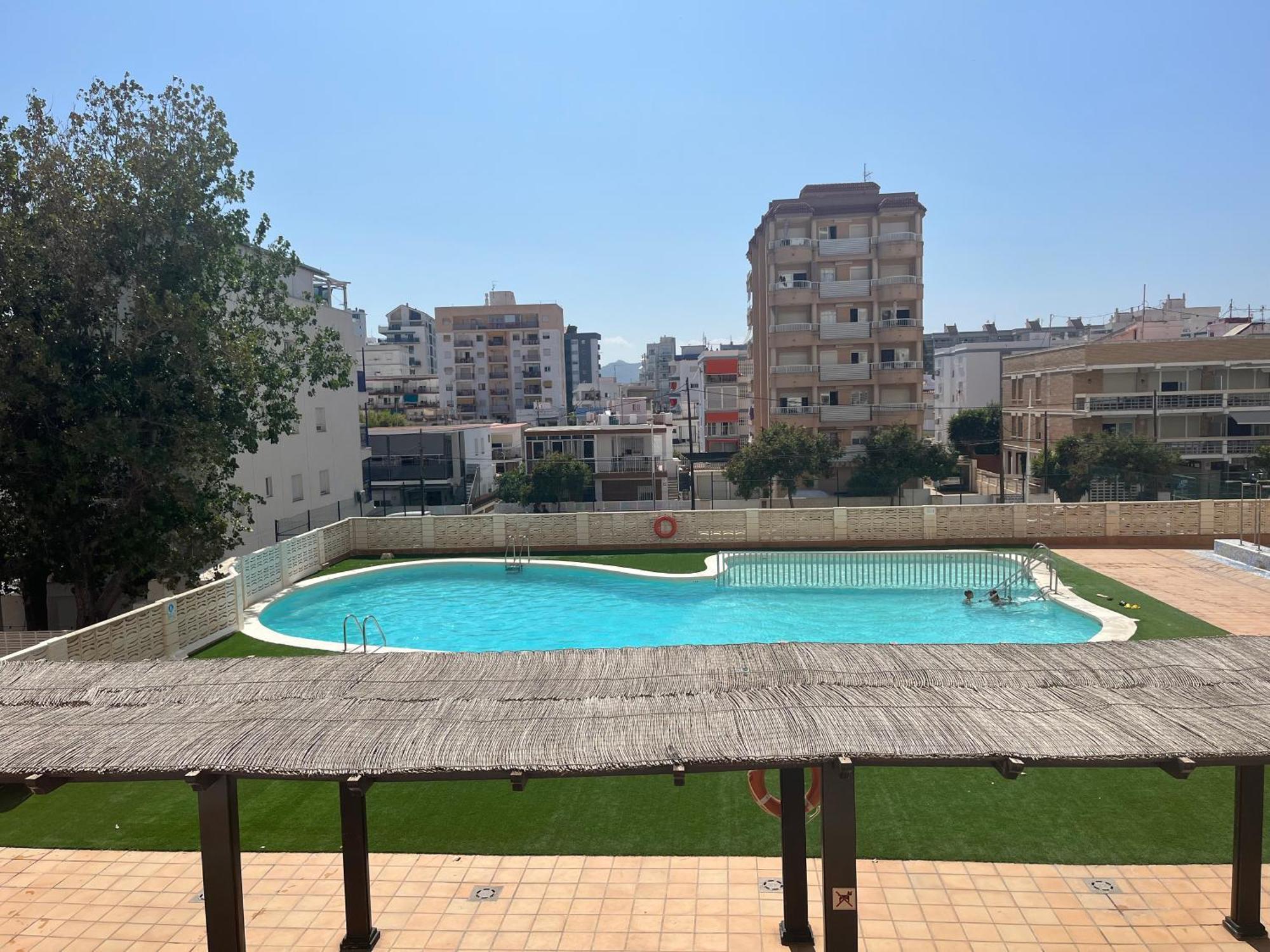 Apartamento 1ª Linea De Playa - Con Piscina Y Parking Playa de Gandia Ngoại thất bức ảnh